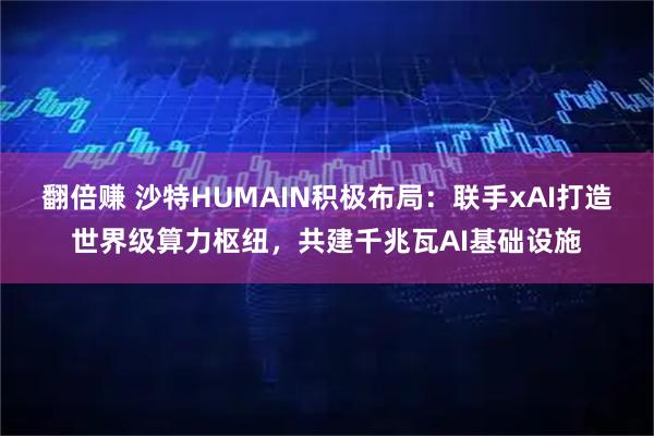 翻倍赚 沙特HUMAIN积极布局:联手xAI打造世界级算力枢纽,共建千兆瓦AI基础设施